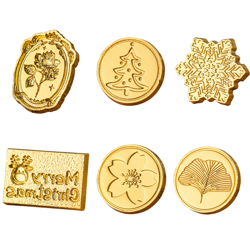 Wax Seal Stamp Set - Sellos de cera navideña, cera de