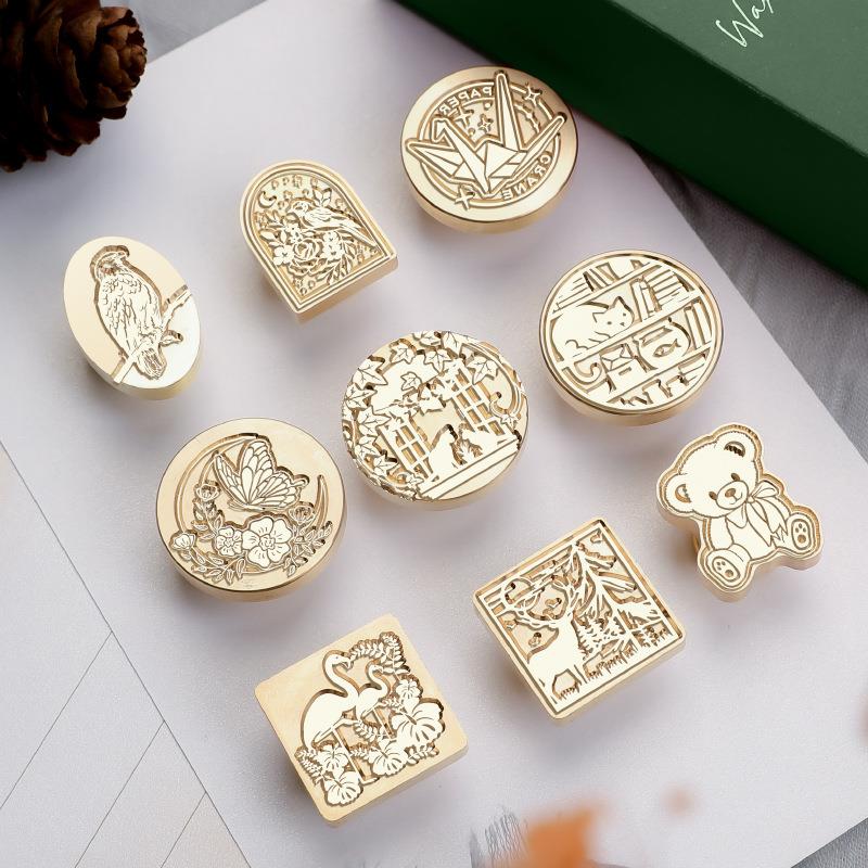 Sello de cera botánico de anim - Wax Seal Stamp Set reseña y precio