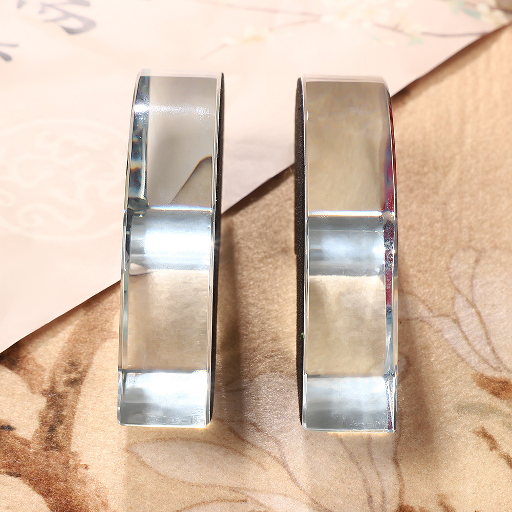 Prensa de papel de cristal con - Paper Weight Crystal reseña y precio