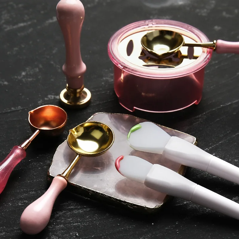 Sello de cera de silicona, lac - Wax Seal Stamp Set reseña y precio