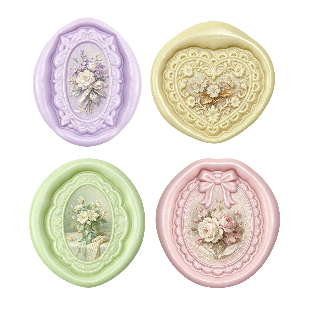 Sello de cera en blanco con ma - Wax Seal Stamp Set reseña y precio