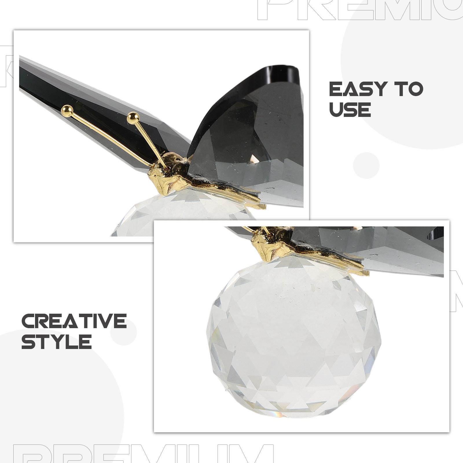 Pisapapeles de cristal con for - Paper Weight Crystal reseña y precio